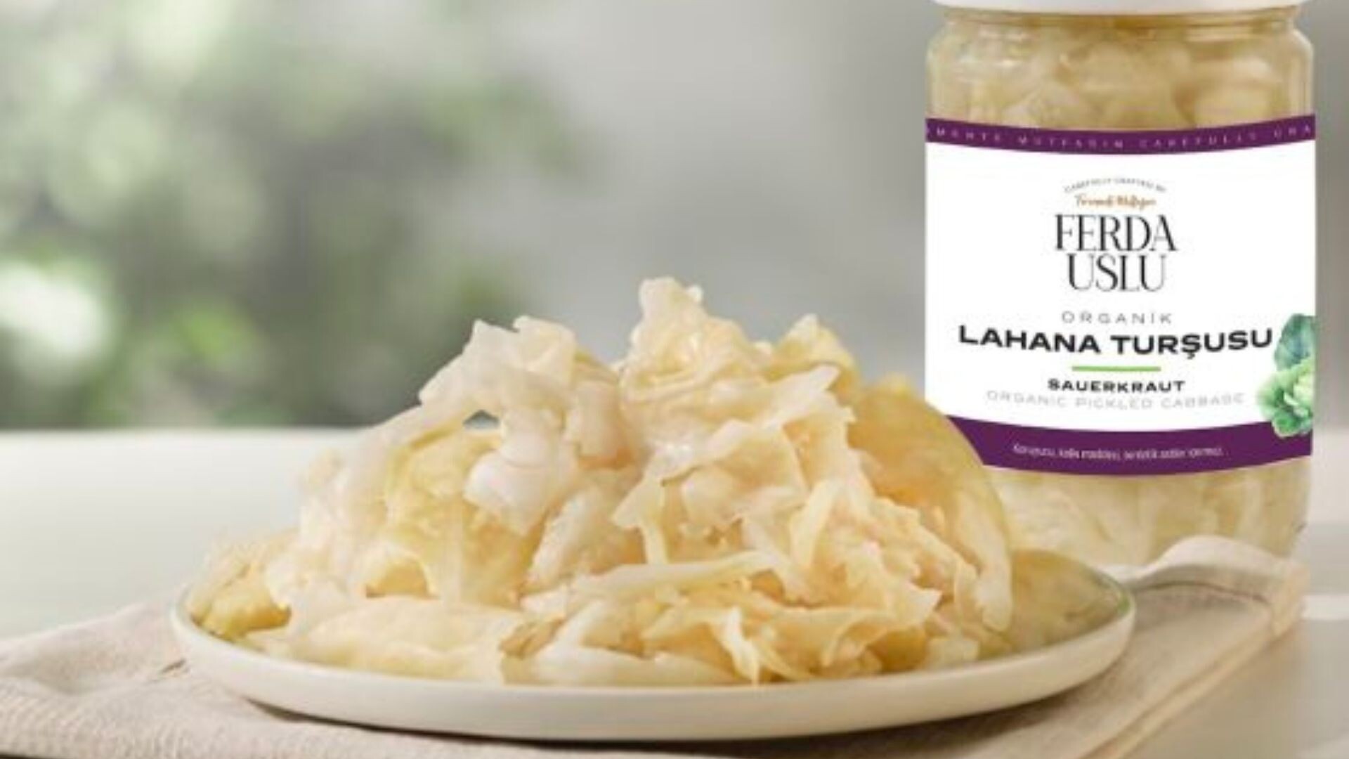 6,5 Milyon Canlı Probiyotik İçeren Lahana Turşusu