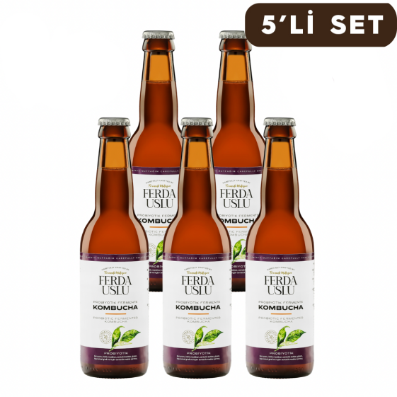 5 Pack Organic Kombucha Tea - 1