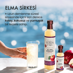 Organik Elma Sirkesi 5'li Set - 1 Yıl Dinlendirilmiş İçimlik 100 ml - 3