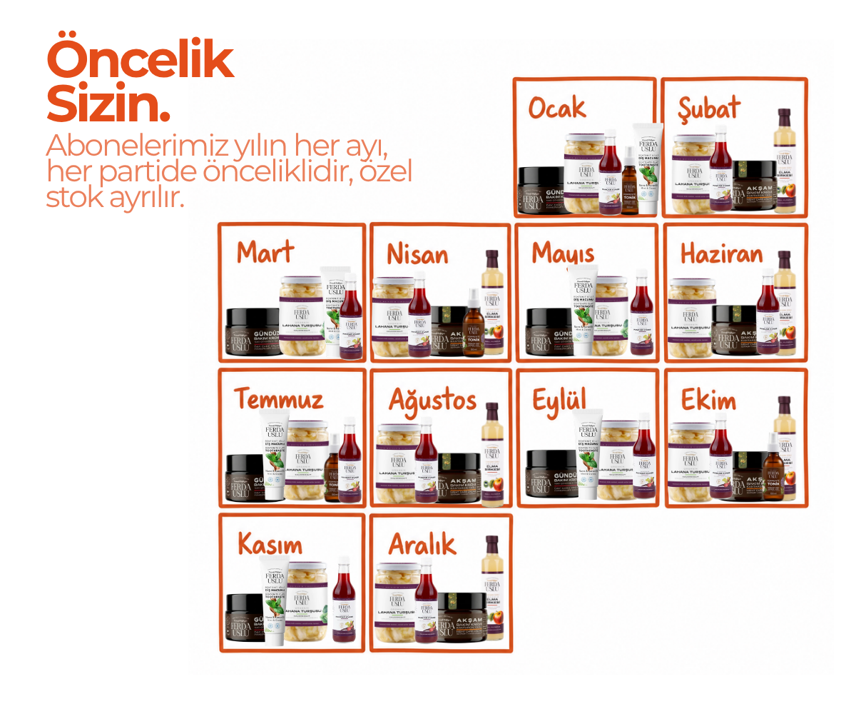 Aboneler için ayrılan stok