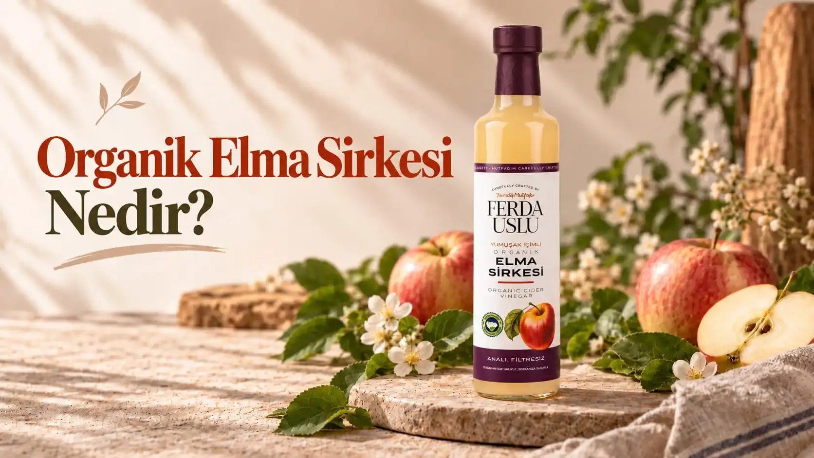 Organik Elma Sirkesi Nedir? Nasıl Yapılır? Nasıl Kullanılır?