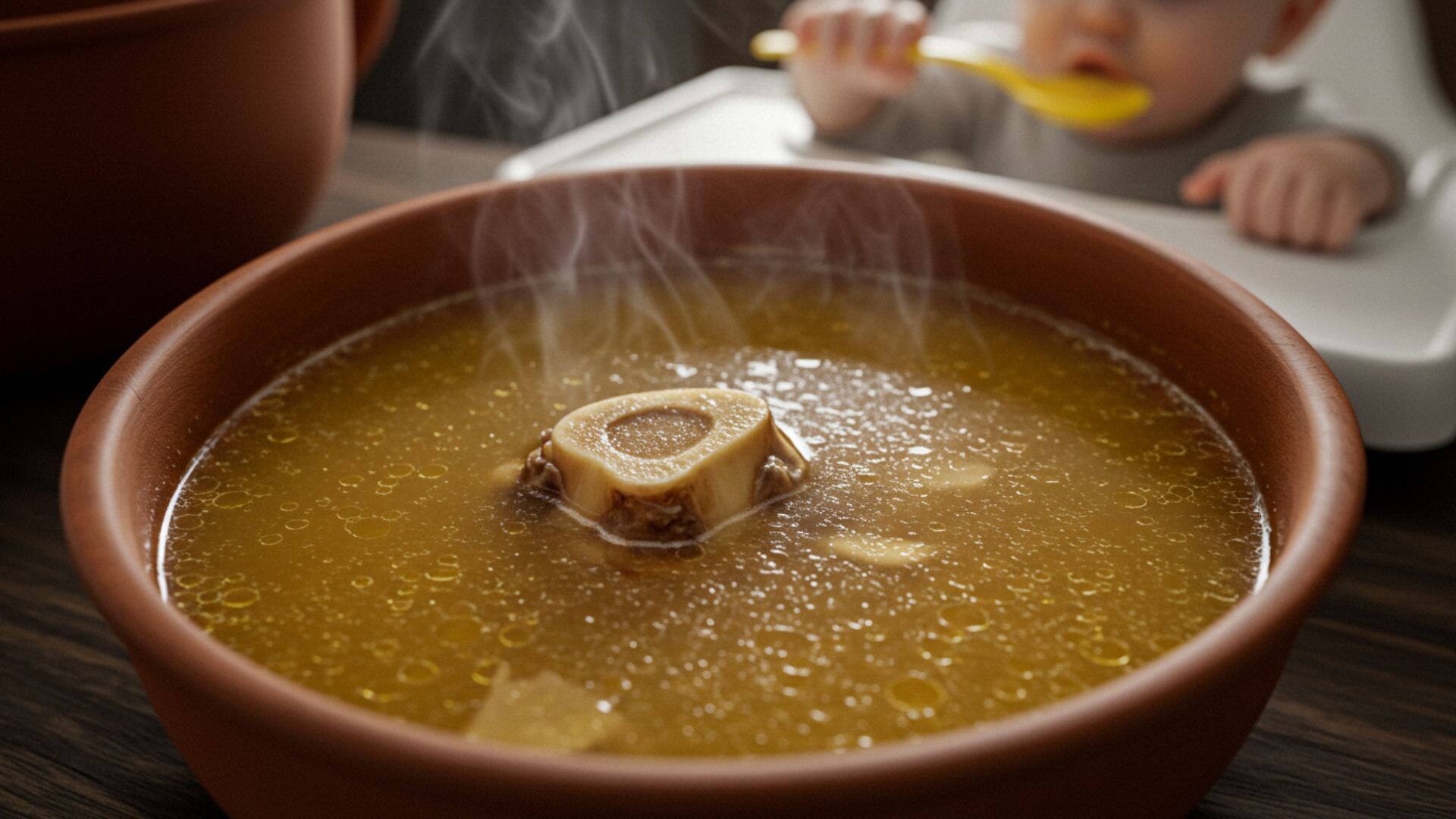 Bebekler İçin İlikli Dana Kemik Suyu Faydaları