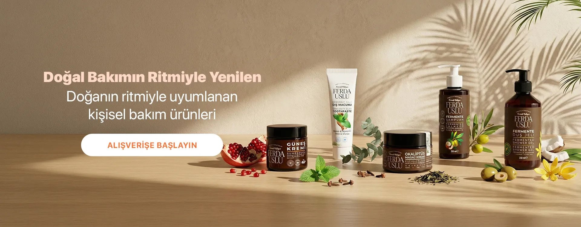Doğal Kişisel Bakım Ürünleri