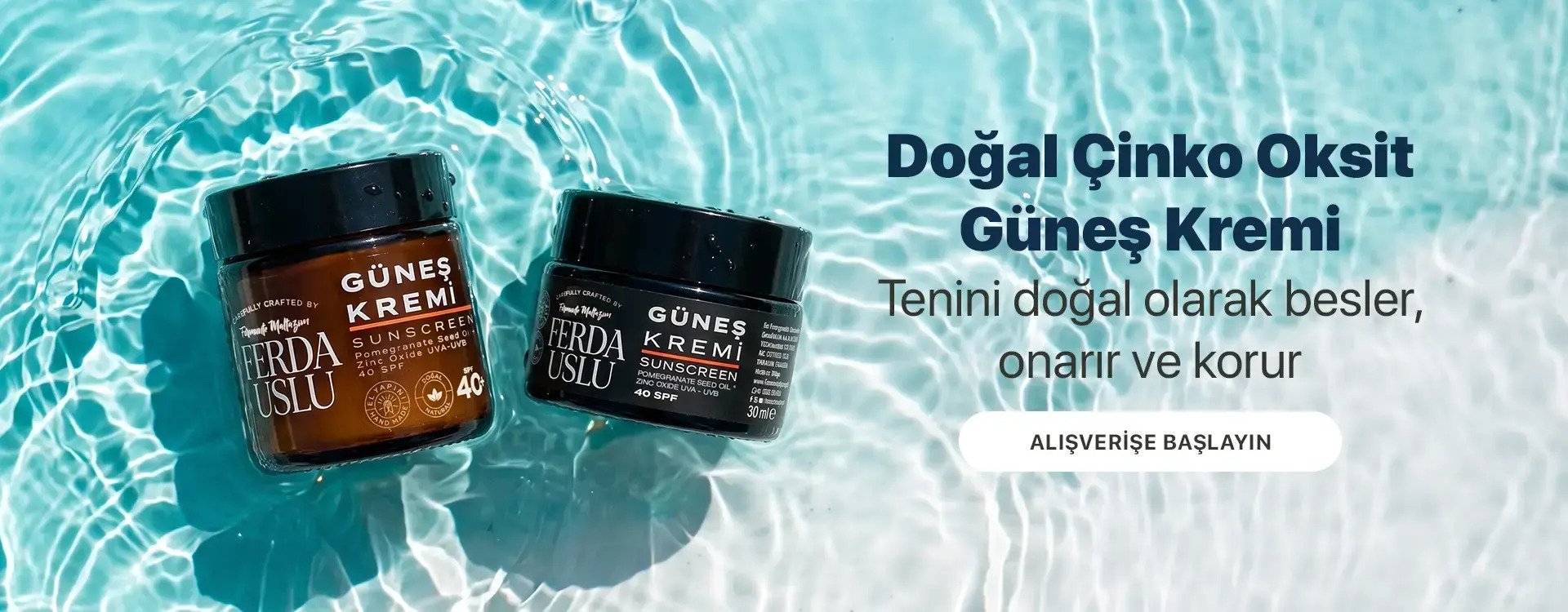 Doğal İçerikli Güneş Kremi