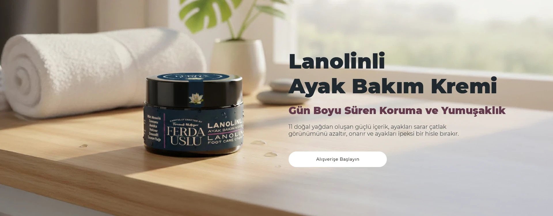 Lanolinli Ayak Bakım Kremi