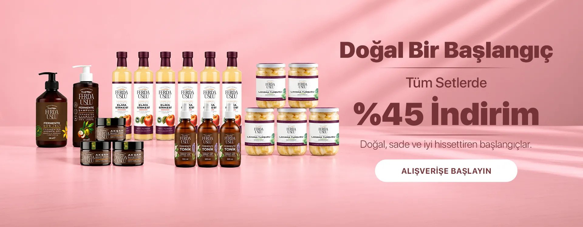 Doğal Bir Başlangıç Tüm Ürünler