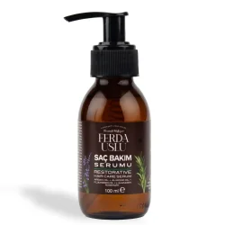 Argan Yağlı Saç Besleyici & Onarıcı Serum - Biberiye + Lavanta+ Keten Tohumu 100 ml 