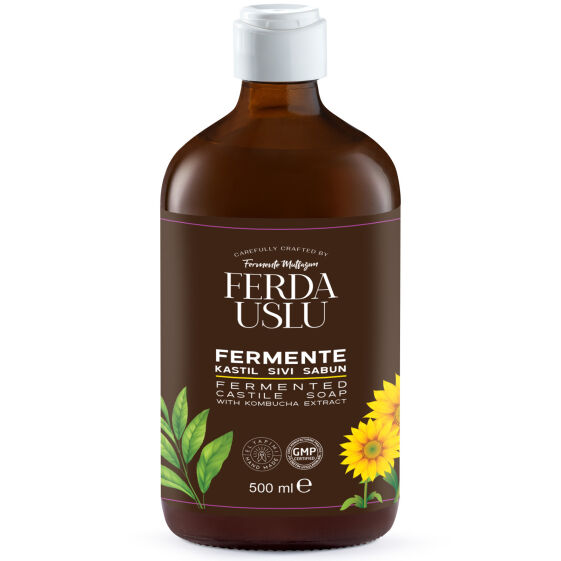 Fermente Sıvı Arap Sabunu - Kombucha Özlü 500 ml - 1