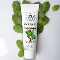 Bentonit Killi Doğal Diş Macunu - Şekersiz, Florürsüz Beyazlatıcı 50 ml - 3