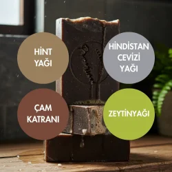 Kastil Çam Katranı Sabun Paketi 3'lü - Doğal Çam Ormanı Kokusu - 3