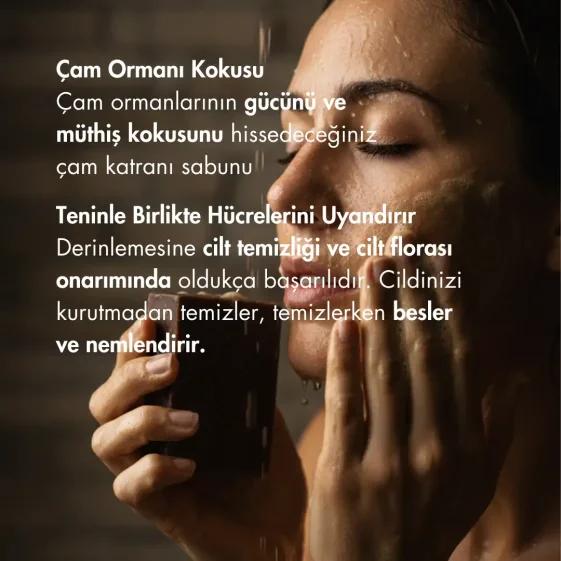 Kastil Çam Katranı Sabunu - Doğal Çam Ormanı Kokusu - 4