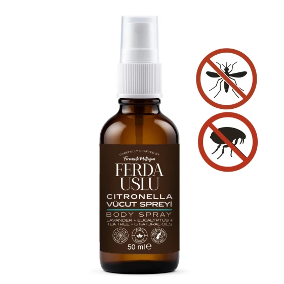 Citronella Koruyucu Vücut Spreyi - Okaliptus + Nane + Çay Ağacı 50 ml - 1