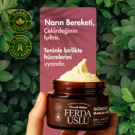 Day Care Cream With Pomegranate Seed Oil 106 ml - Fermente Mutfağım (1)