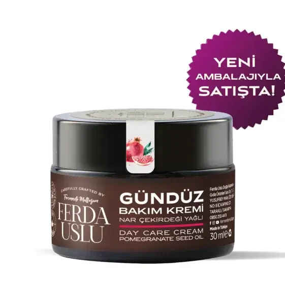 Day Care Cream With Pomegranate Seed Oil 29 ml - Fermente Mutfağım