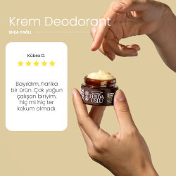 Doğal Krem Deodorant - Florayı Destekleyici 30 ml - 3