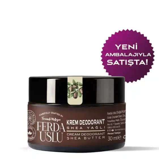 Doğal Krem Deodorant - Fermente Mutfağım