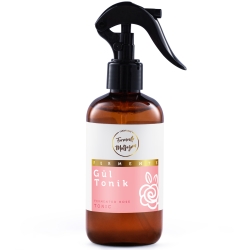 Fermente Tonik (Gül) - Elma Sirkeli Gözenek Sıkılaştırıcı, Canlandırıcı 250 ml - Fermente Mutfağım