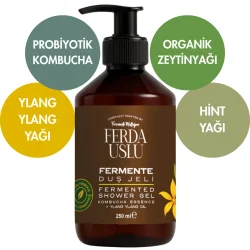 Fermente Duş Jeli - Ylang Ylang Özlü 250 ml - Fermente Mutfağım (1)