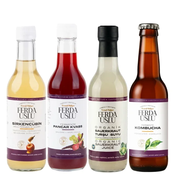 Fermente İçecekler Tadım Paketi 4’lü - 1