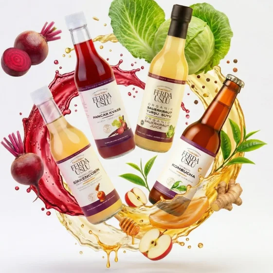 Fermente İçecekler Tadım Paketi 4’lü - Fermente Mutfağım (1)