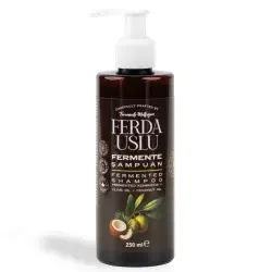 Kombucha Özlü Fermente Şampuan - Organik Zeytinyağı + Hindistan Cevizi Yağı + E Vitamini 250 ml 