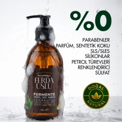 Kombucha Özlü Fermente Sıvı Sabun - 3 Adet El & Yüz Arındırıcı Nemlendirici 250 ml - Fermente Mutfağım (1)