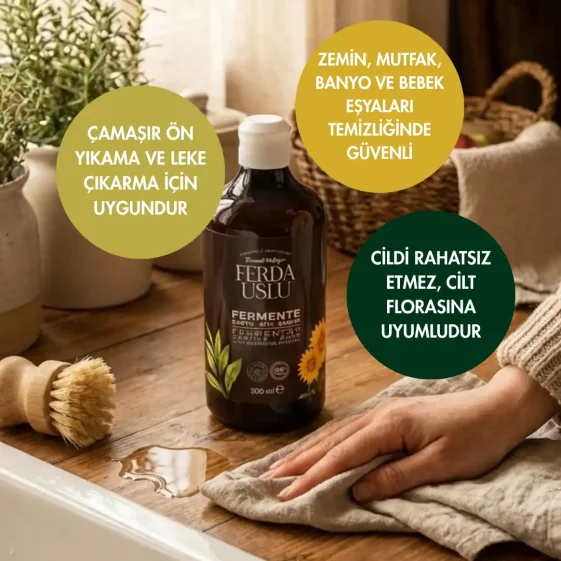 Fermented Liquid Soft Soap with Sunflower Seed Oil 500 ml - 3