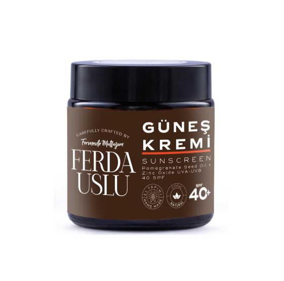 Mineral Güneş Kremi 40SPF- Nar Çekirdeği Yağı + Çinko Oksit 100 ml - 1