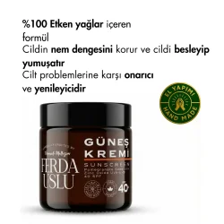 Mineral Güneş Kremi 40SPF- Nar Çekirdeği Yağı + Çinko Oksit 100 ml - 5