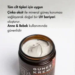 Mineral Güneş Kremi 40SPF- Nar Çekirdeği Yağı + Çinko Oksit 100 ml - 4