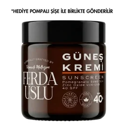Mineral Güneş Kremi 40SPF- Nar Çekirdeği Yağı + Çinko Oksit 100 ml - 1