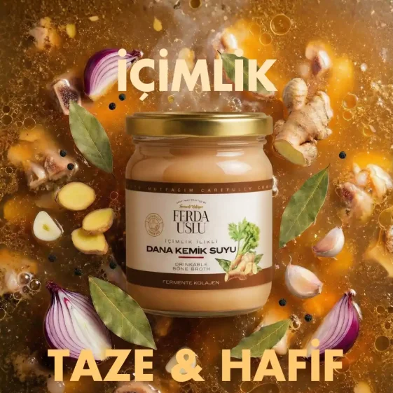 İçimlik İlikli Dana Kemik Suyu 210 ml - Fermente Mutfağım (1)