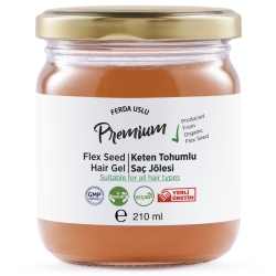 Keten Tohumlu Doğal Saç Jölesi 210 ml - Fermente Mutfağım