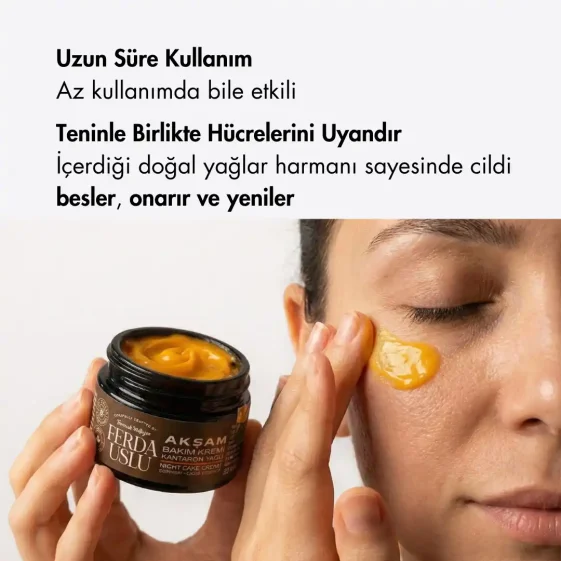 Kantaron Yağlı Akşam Bakım Kremi - Nemlendirici - 4