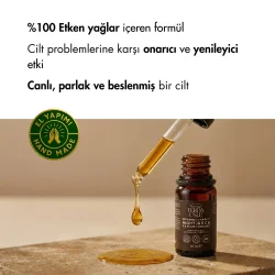Yoğun Nemlendirici Onarıcı Gece Serumu - Kenevir Tohumu Yağı + 6 Etkili Yağ İçeren Zengin Formül 10 ml - 4