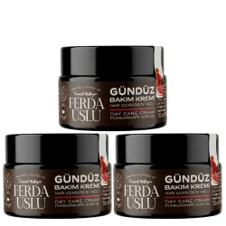 Gündüz Bakım Kremi - 3 Adet Nar Çekirdeği Yağlı Aydınlatıcı Etkili El & Yüz 30 ML - 1