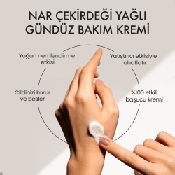 Gündüz Bakım Kremi - Nar Çekirdeği Yağlı Aydınlatıcı Etkili El & Yüz 30 ML - 5