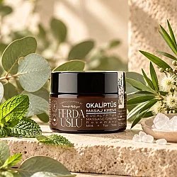 Okaliptuslu Masaj Kremi -3 Adet- Biberiye +Nane + Çay Ağacı 30 ml - 6