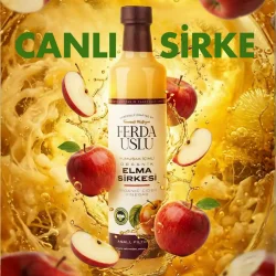 Organic Apple Cider Vinegar - Fermente Mutfağım (1)