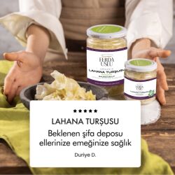 Organik Lahana Turşusu - Lakto Fermantasyon Sauerkraut 600 g - 4