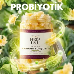Organik Lahana Turşusu - Sauerkraut 600 g - Fermente Mutfağım (1)