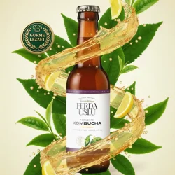 5'li Probiyotik Kombucha 330 ml - Fermente Mutfağım (1)