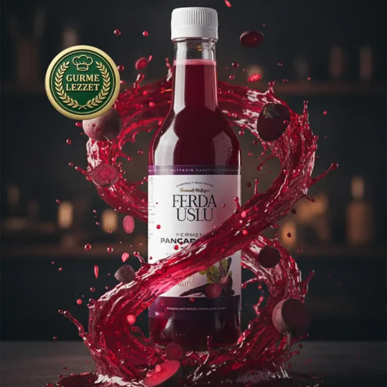 5' Li Pancar Kvass - Kırmızı Pancar + Şalgam + Mor Havuç Lakto Fermente İçecek 330 ml - 2