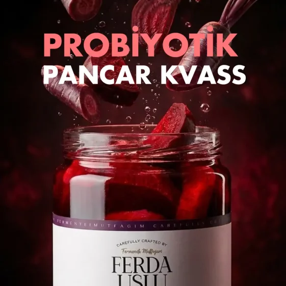 5'Li Pancar Kvass Taneli - Kırmızı Pancar + Şalgam + Mor Havuç Lakto Fermente 600 ML - 2