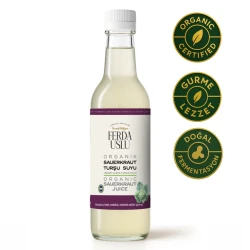 Organik Probiyotik Turşu Suyu- Sauerkraut 250 ml - Fermente Mutfağım