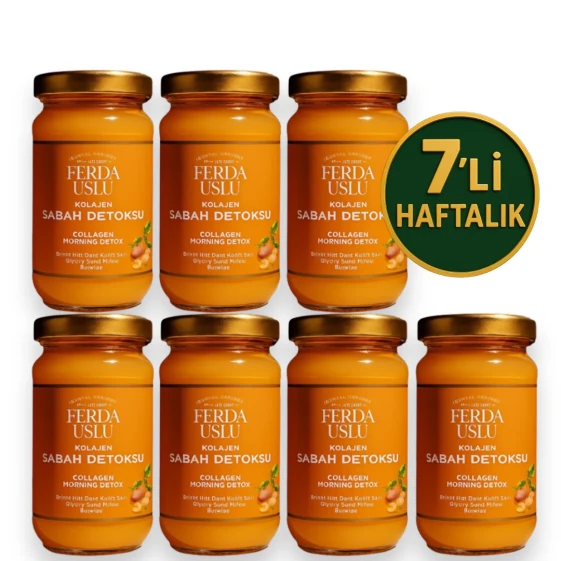 Sabah Detoksu Haftalık Paket - 7 Adet 105 ml - 