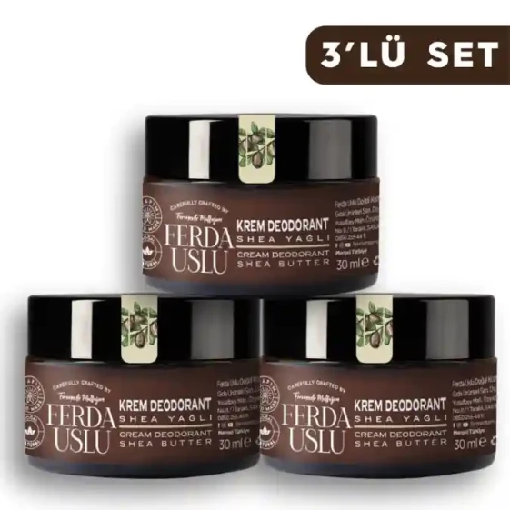 Shea Butter Cream Deodorant (Roll-on) 106 ml - Fermente Mutfağım